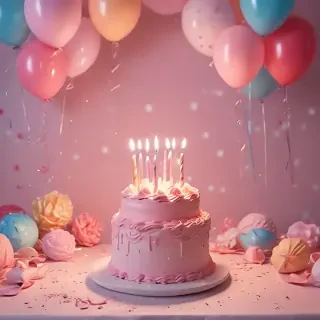 aesthetic birthday wallpaper