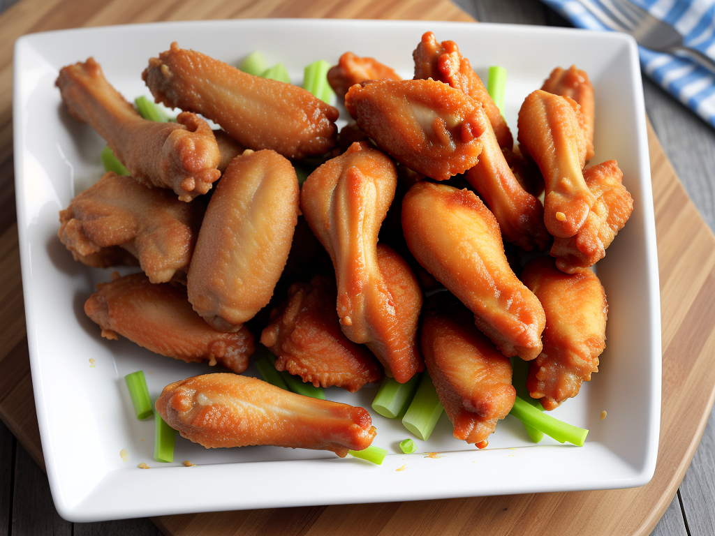 deep fried chicken wings from frozen
