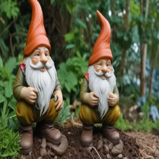 garden gnomes