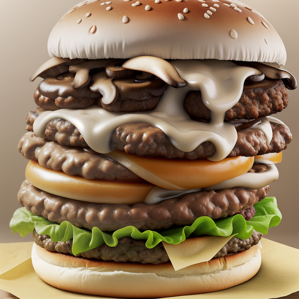 mushroom and swiss burger king