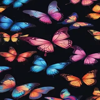 aesthetic butterfly background