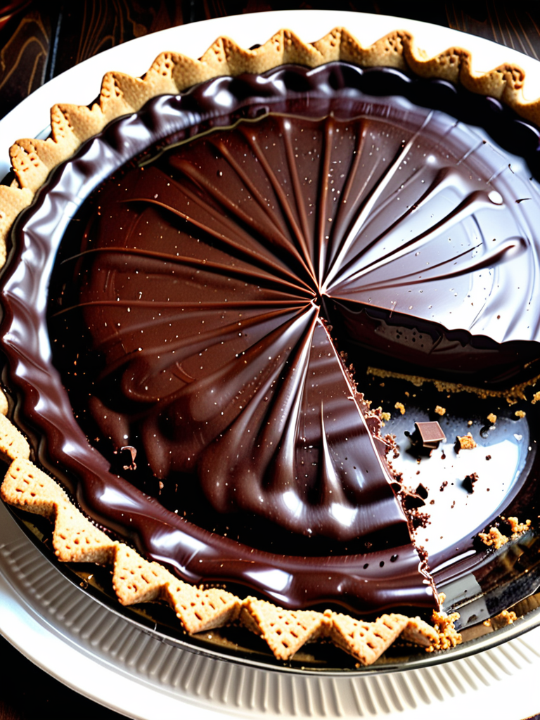 graham cracker crust chocolate pie