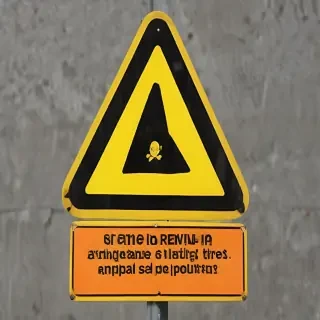 warning sign
