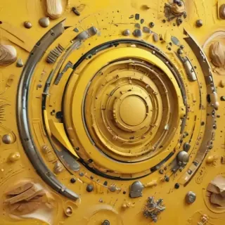 cute yellow background