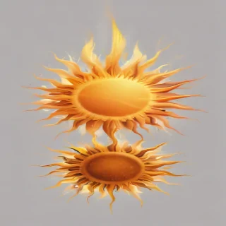 transparent background sun clipart