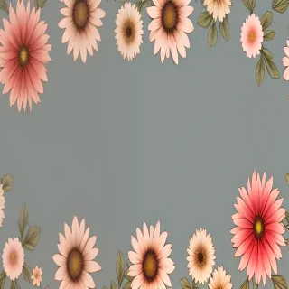 simple flower background