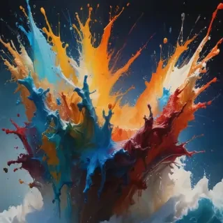 painting splash png