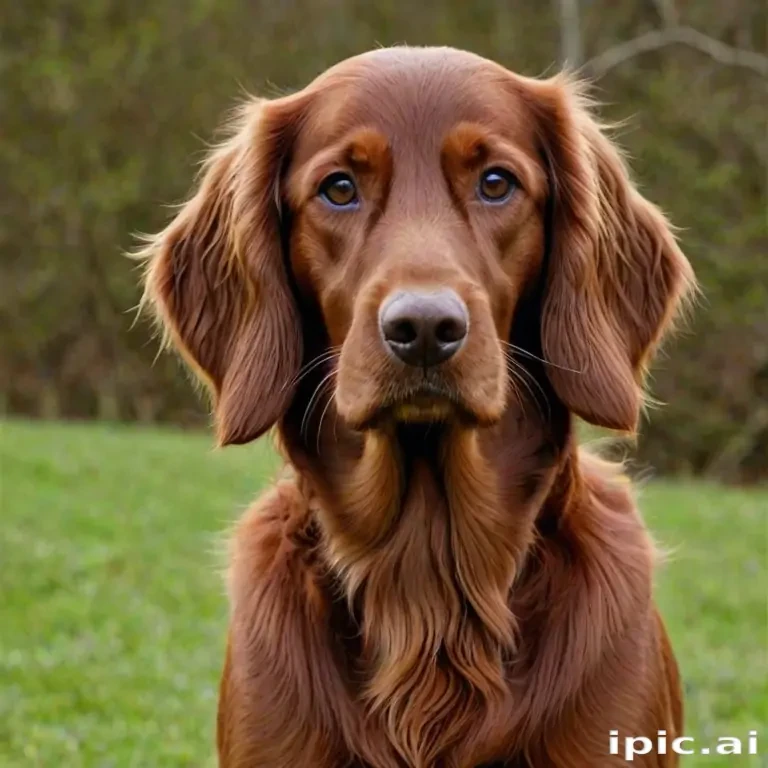 irish setter dog breed