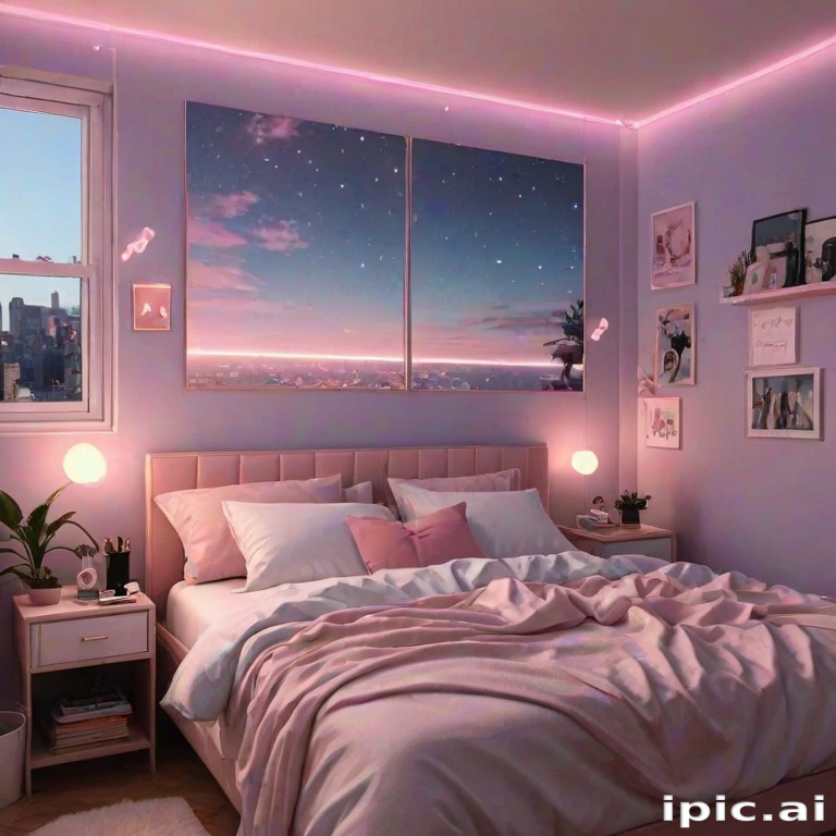 aesthetic bedroom background