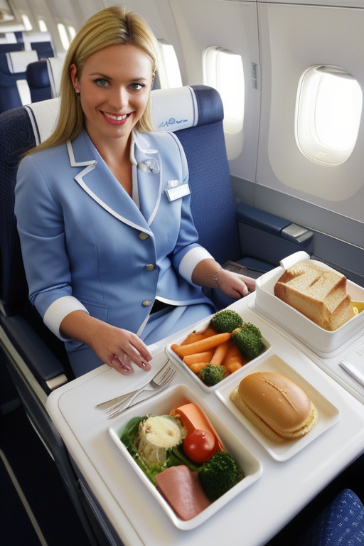 what the deal with airline food