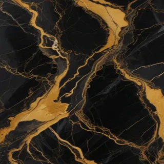 black and gold marble