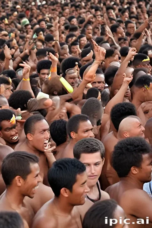crowded png