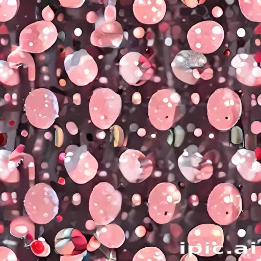 polka dots transparent