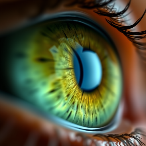 generate a highly detailed realistic close-up of a green eye with dynamic reflections and textured iris, using a DSLR camera with a 50mm lens at f/1.8, ISO 100, and a shallow depth of field for enhanced clarity and focus.