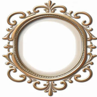clipart oval frame