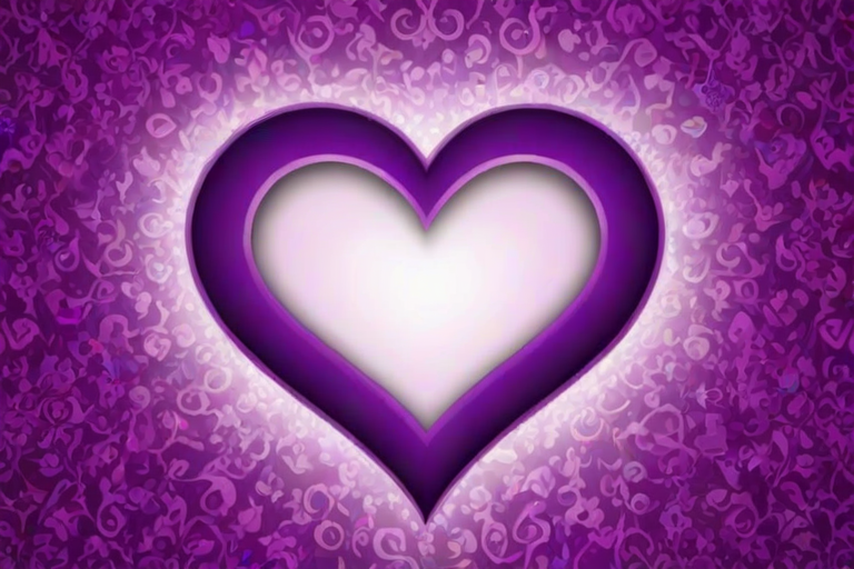 heart purple wallpaper