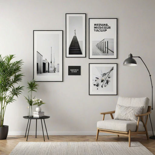 gallery wall mockup