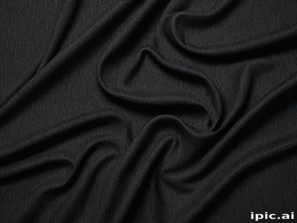 black fabric texture