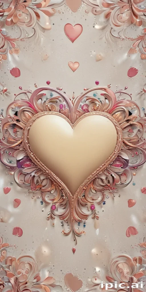 wallpaper cute heart