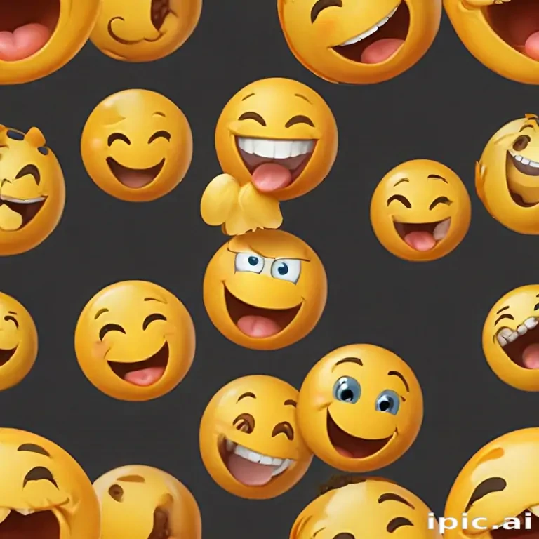 laugh emoji transparent background