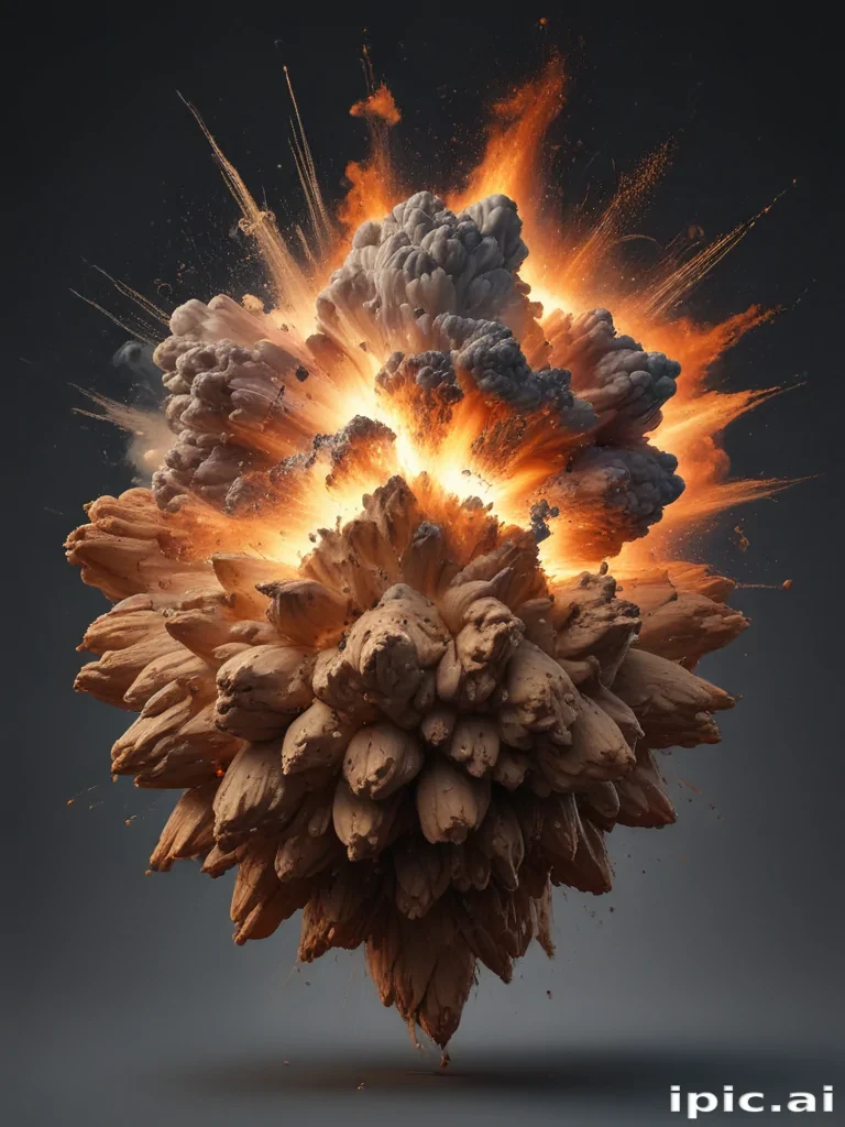 explosion transparent background