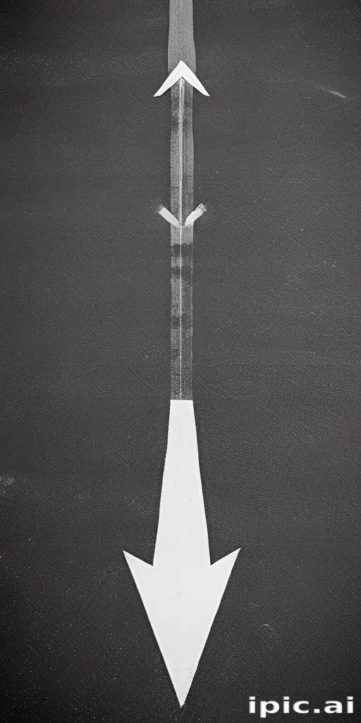downward arrow