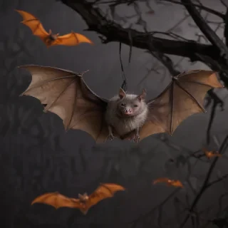images of halloween bats