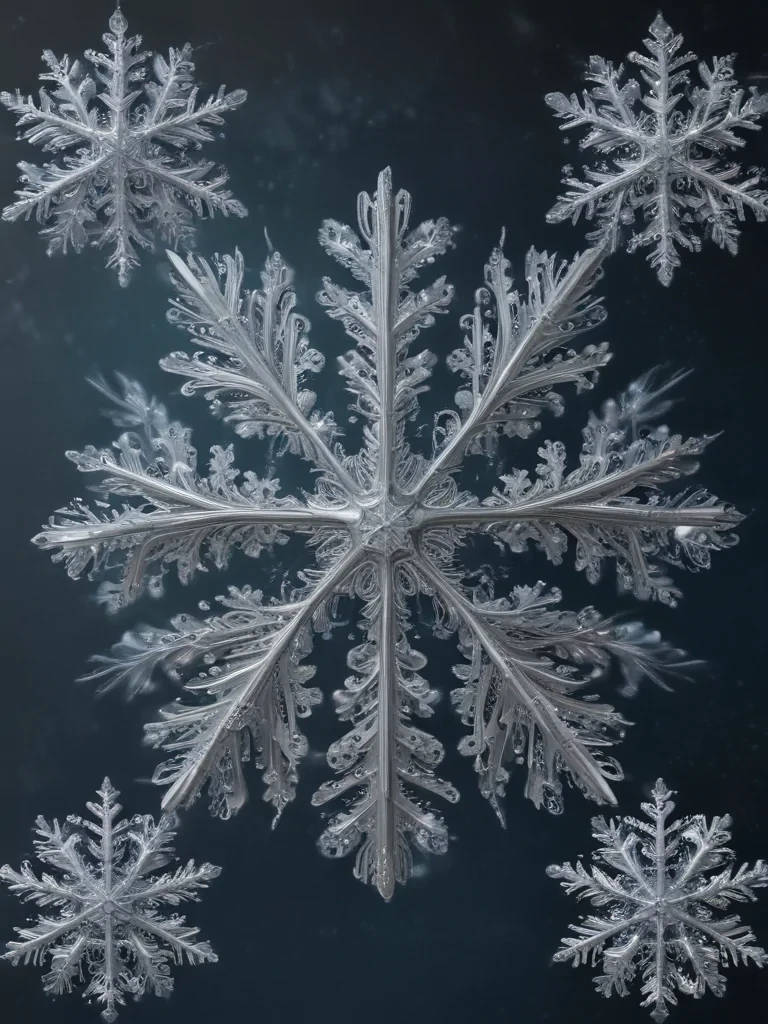 png snowflakes