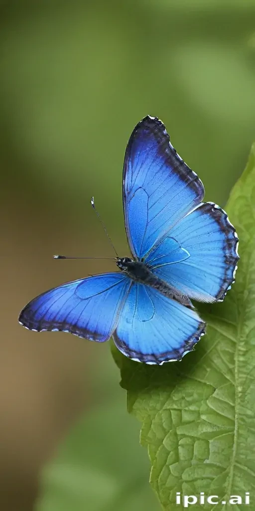 blue butterfly