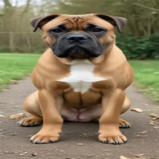 staffy bull bullmastiff