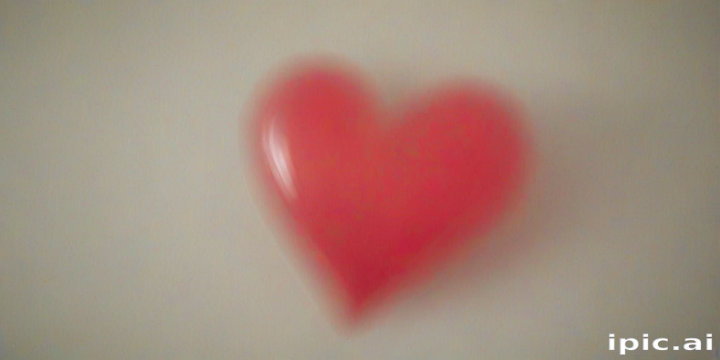 blurred heart