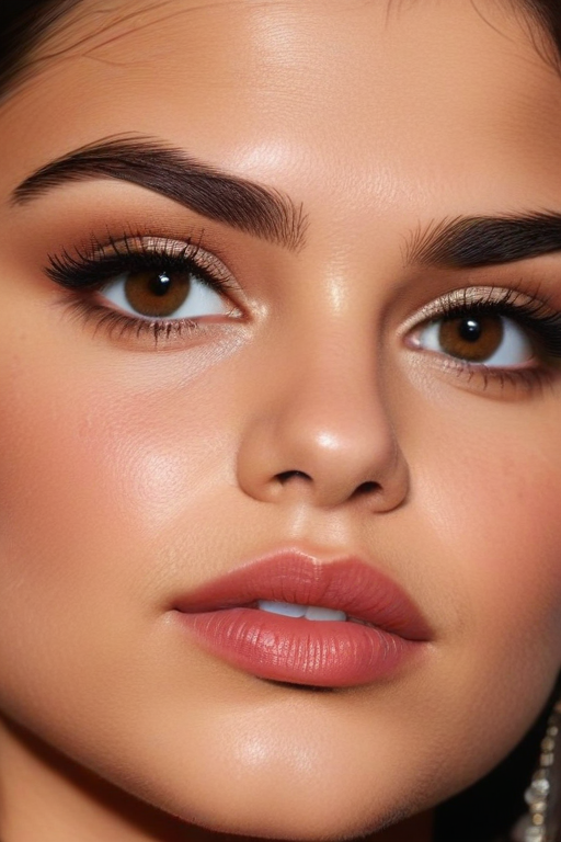 selena gomez brow