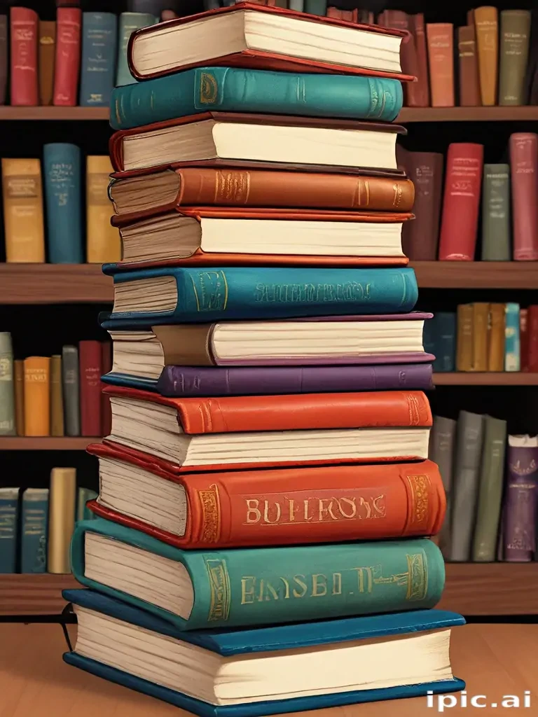 bookstack clipart