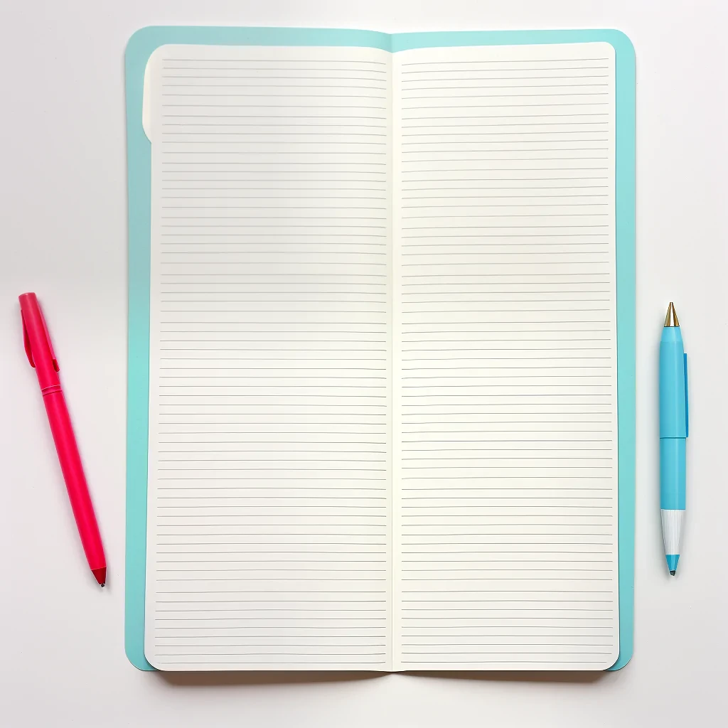 notebook paper image