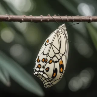 butterfly cocoon png