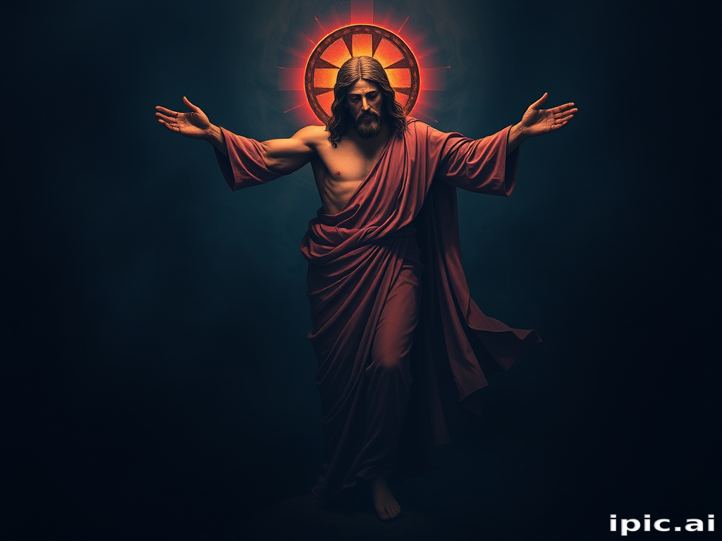 jesus christ dark wallpaper