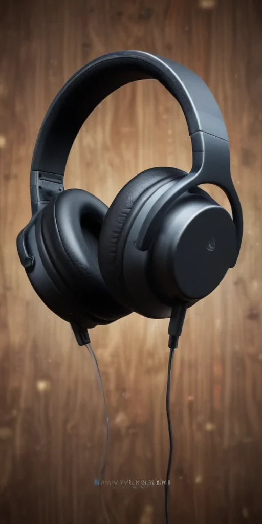 headphones background