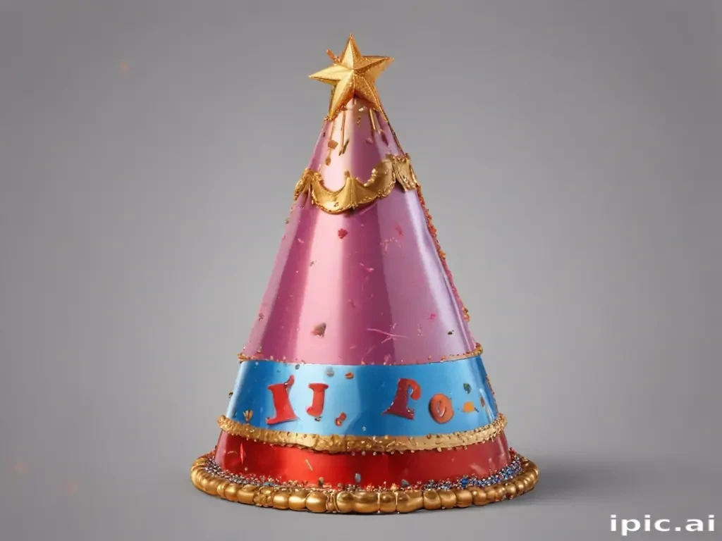 transparent background birthday hat