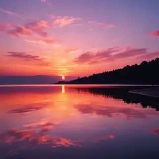 aesthetic sunset wallpaper