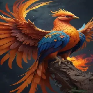 phoenix bird wallpaper
