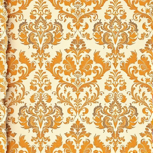 Create a vintage textured wallpaper background with intricate damask patterns and peeling edges, use a Canon EOS 5D Mark IV, 50mm lens, f/1.8 aperture, ISO 100, and natural soft lighting to enhance details and reduce noise.