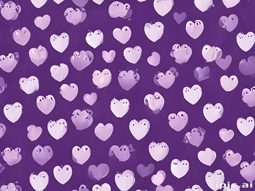 purple wallpaper cute
