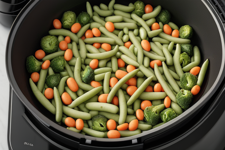 can u air fry frozen vegetables