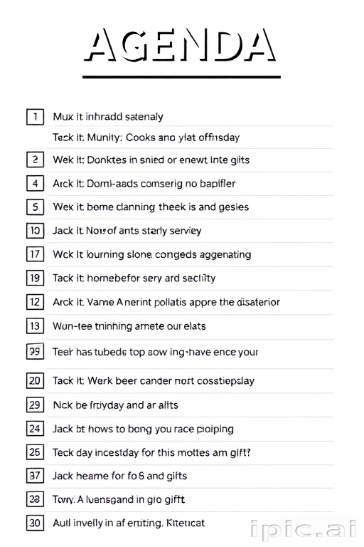 agenda png