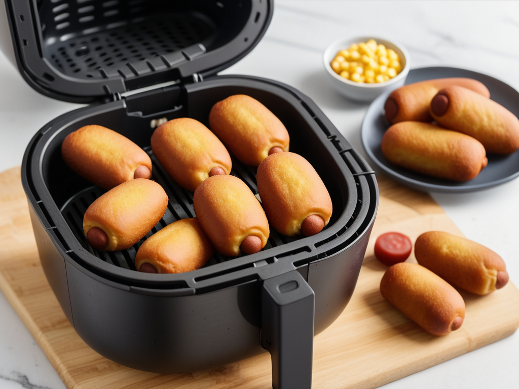 mini corn dogs air fryer