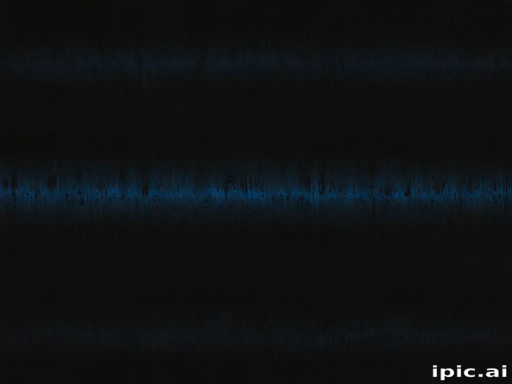 black background blue