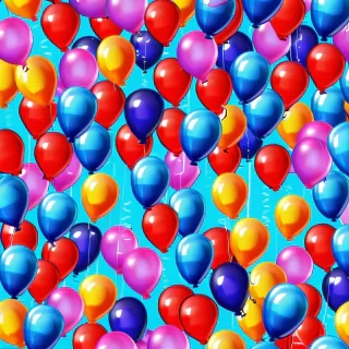 background balloons