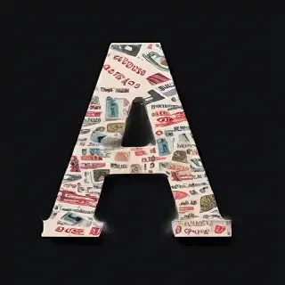 letters as images
