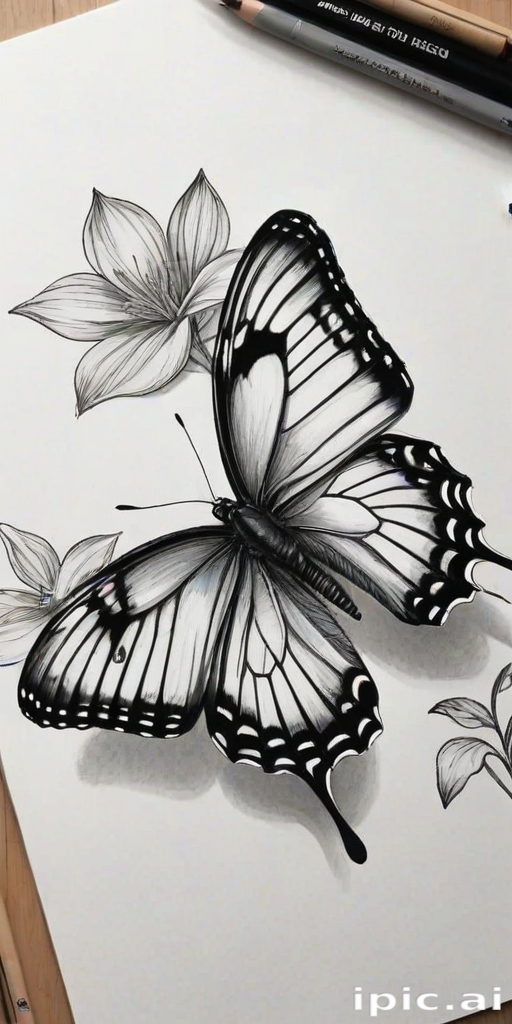 images of butterfly for drawing