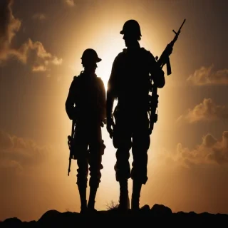 soldier silhouette png